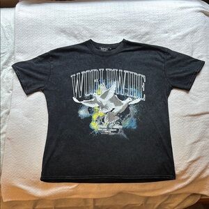 MAN Black Graphic Tee